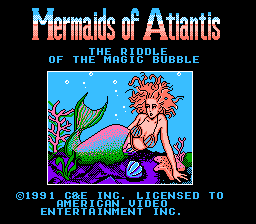 Mermaids of Atlantis - The Riddle of the Magic Bubble (USA) (Unl)